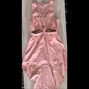 Keepsake Cutout High-Low Dress